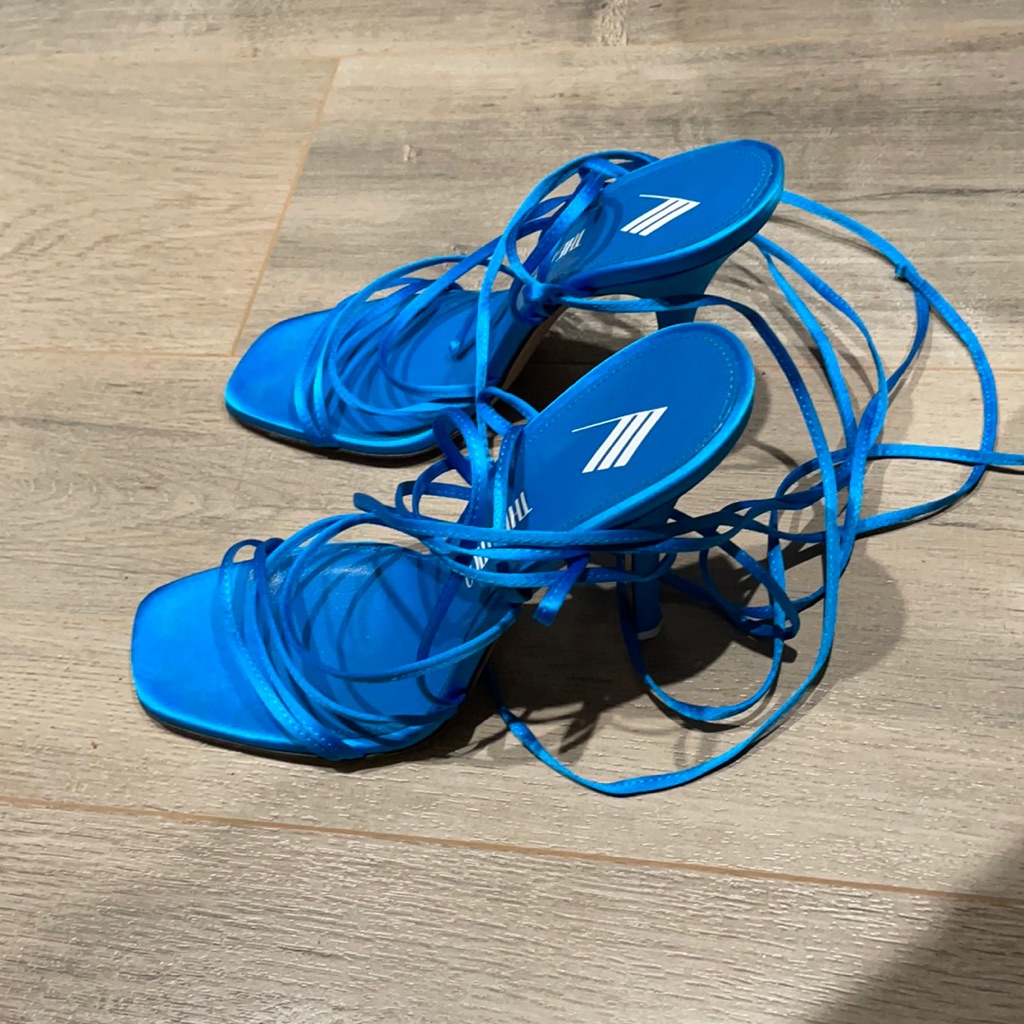 The Attico Azure Lace Up Sandals